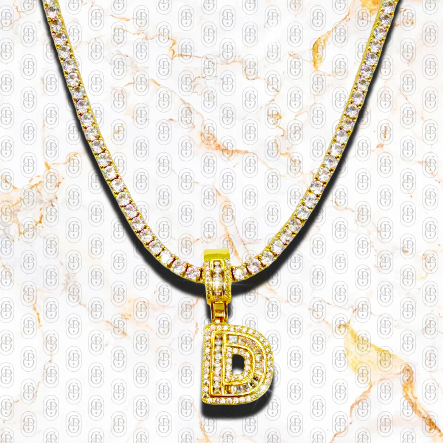 Capo D’Oro Initial Pendant - COLGANTE GOLD