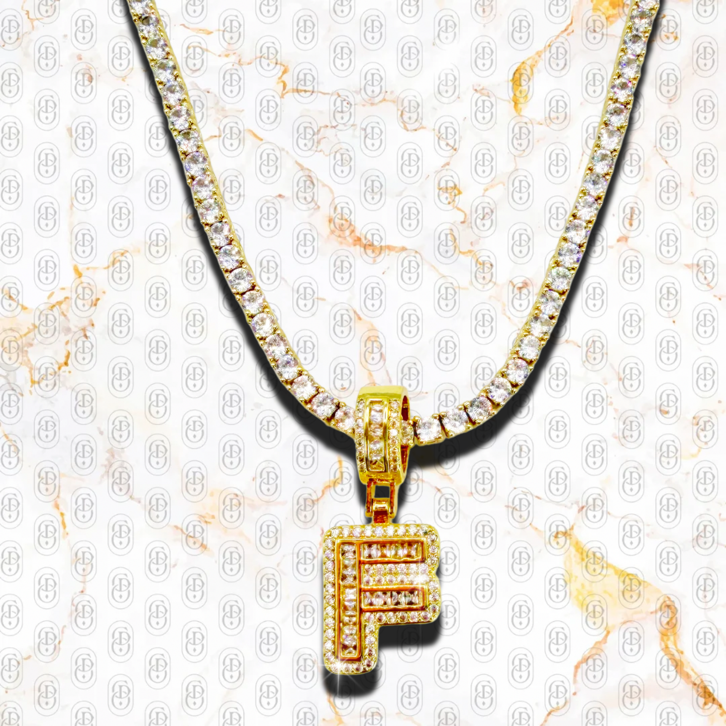 Capo D’Oro Initial Pendant - COLGANTE GOLD