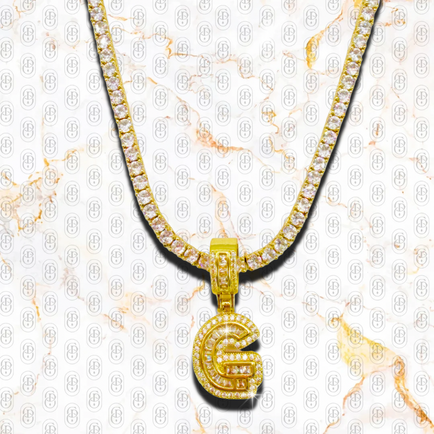 Capo D’Oro Initial Pendant - COLGANTE GOLD