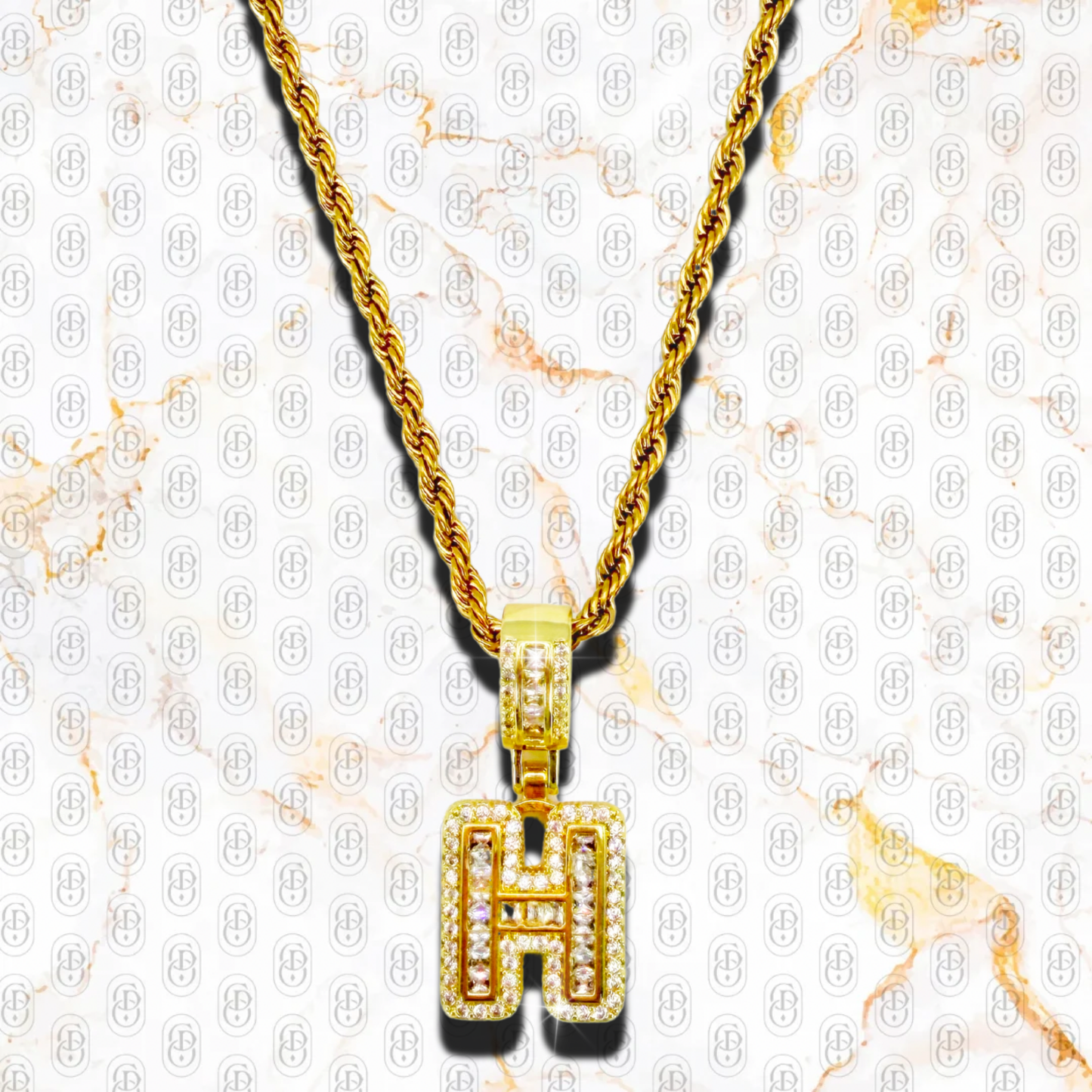 Capo D’Oro Initial Pendant - COLGANTE GOLD