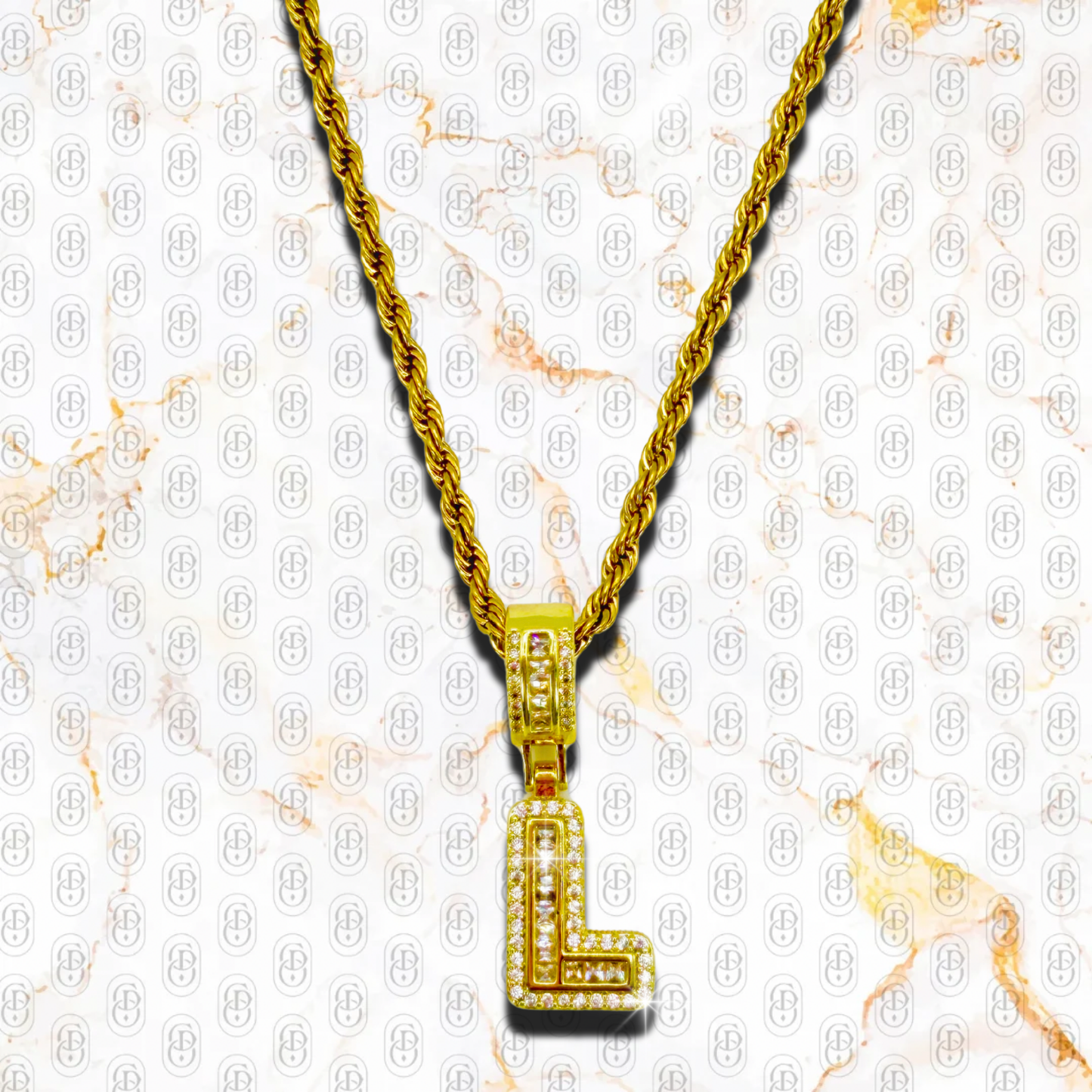Capo D’Oro Initial Pendant - COLGANTE GOLD