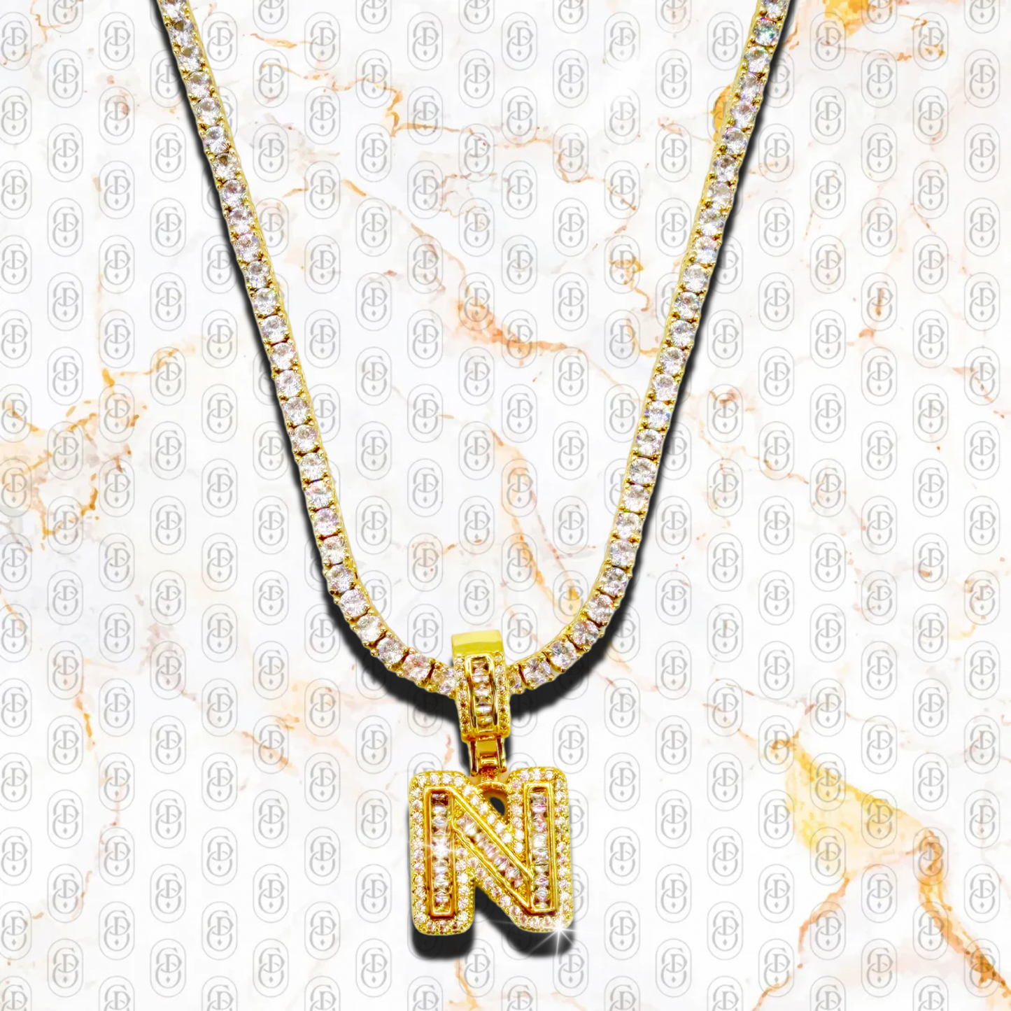 Capo D’Oro Initial Pendant - COLGANTE GOLD