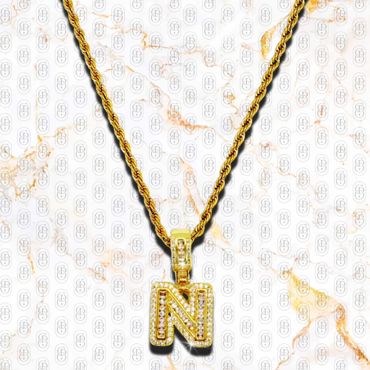 Capo D’Oro Initial Pendant - COLGANTE GOLD