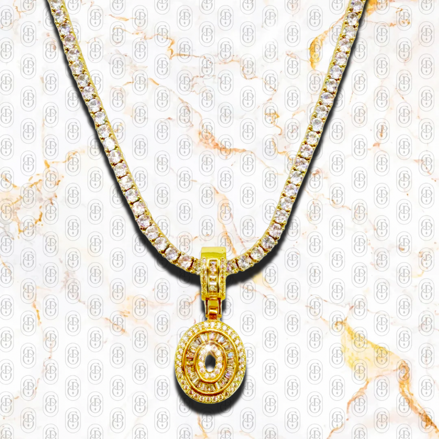 Capo D’Oro Initial Pendant - COLGANTE GOLD