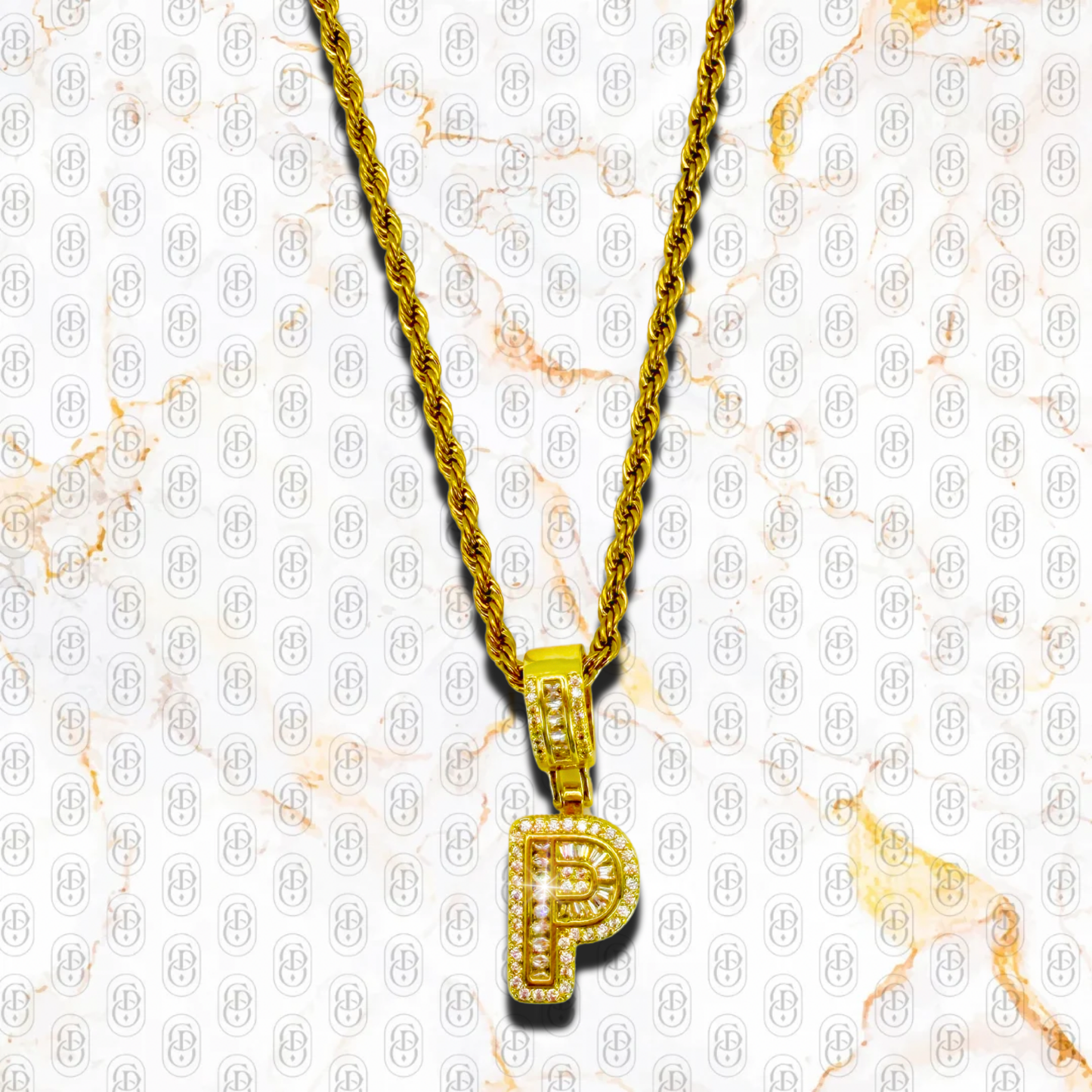Capo D’Oro Initial Pendant - COLGANTE GOLD