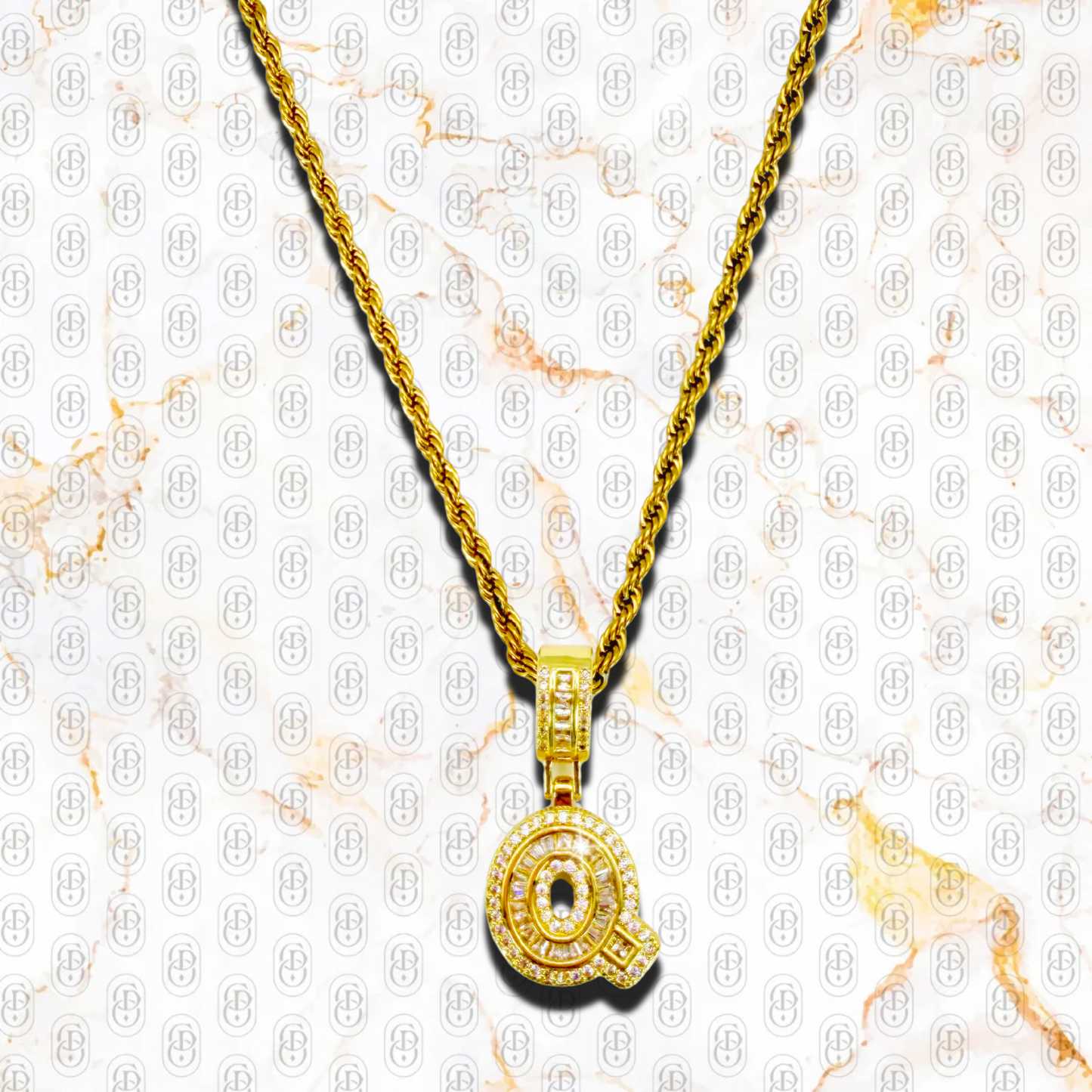 Capo D’Oro Initial Pendant - COLGANTE GOLD