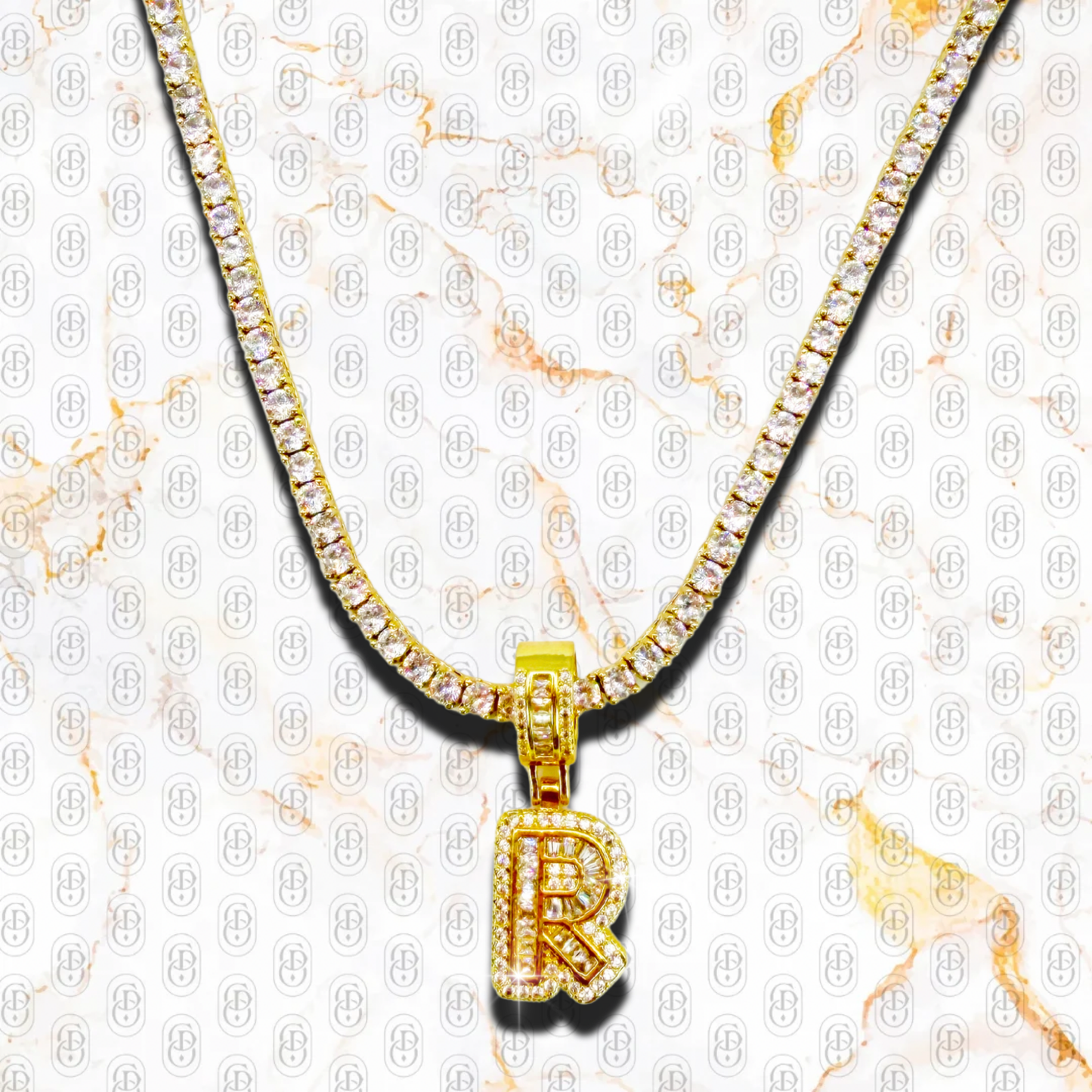 Capo D’Oro Initial Pendant - COLGANTE GOLD