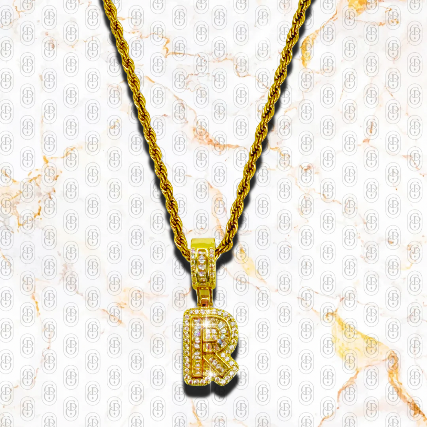 Capo D’Oro Initial Pendant - COLGANTE GOLD