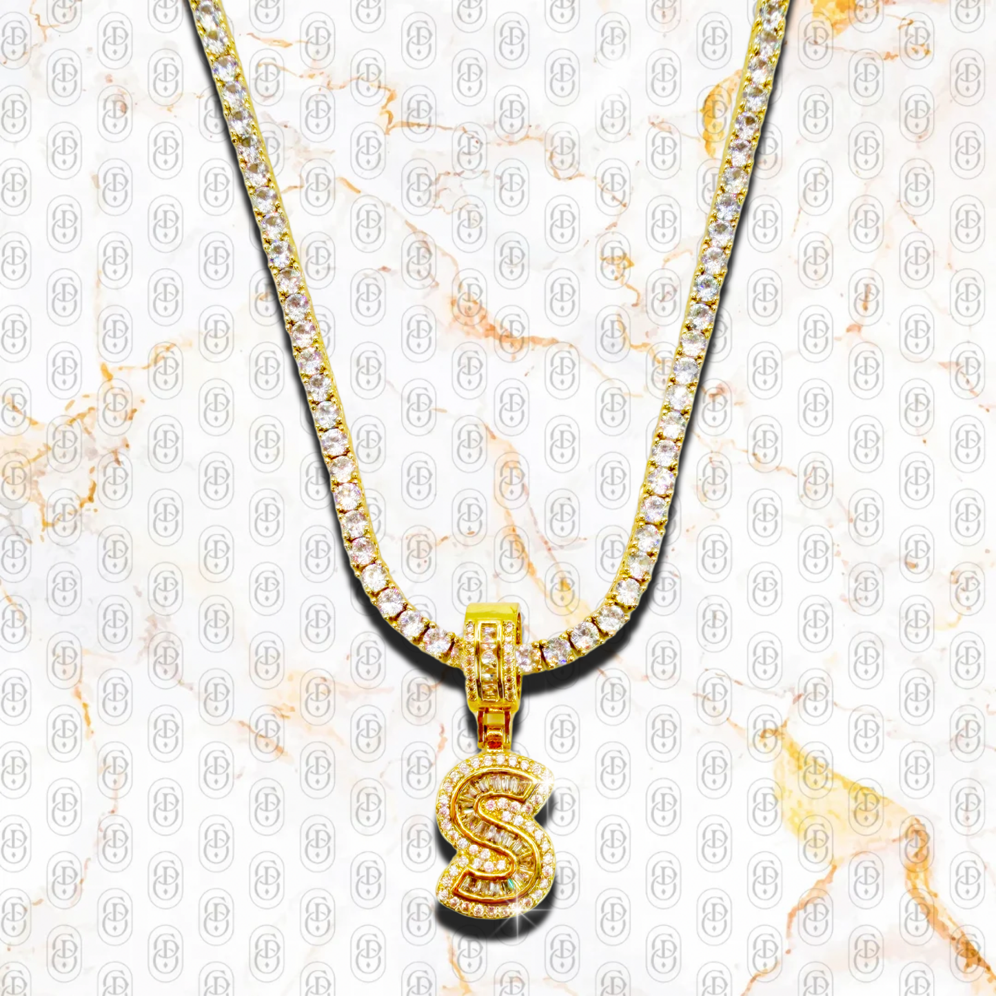 Capo D’Oro Initial Pendant - COLGANTE GOLD