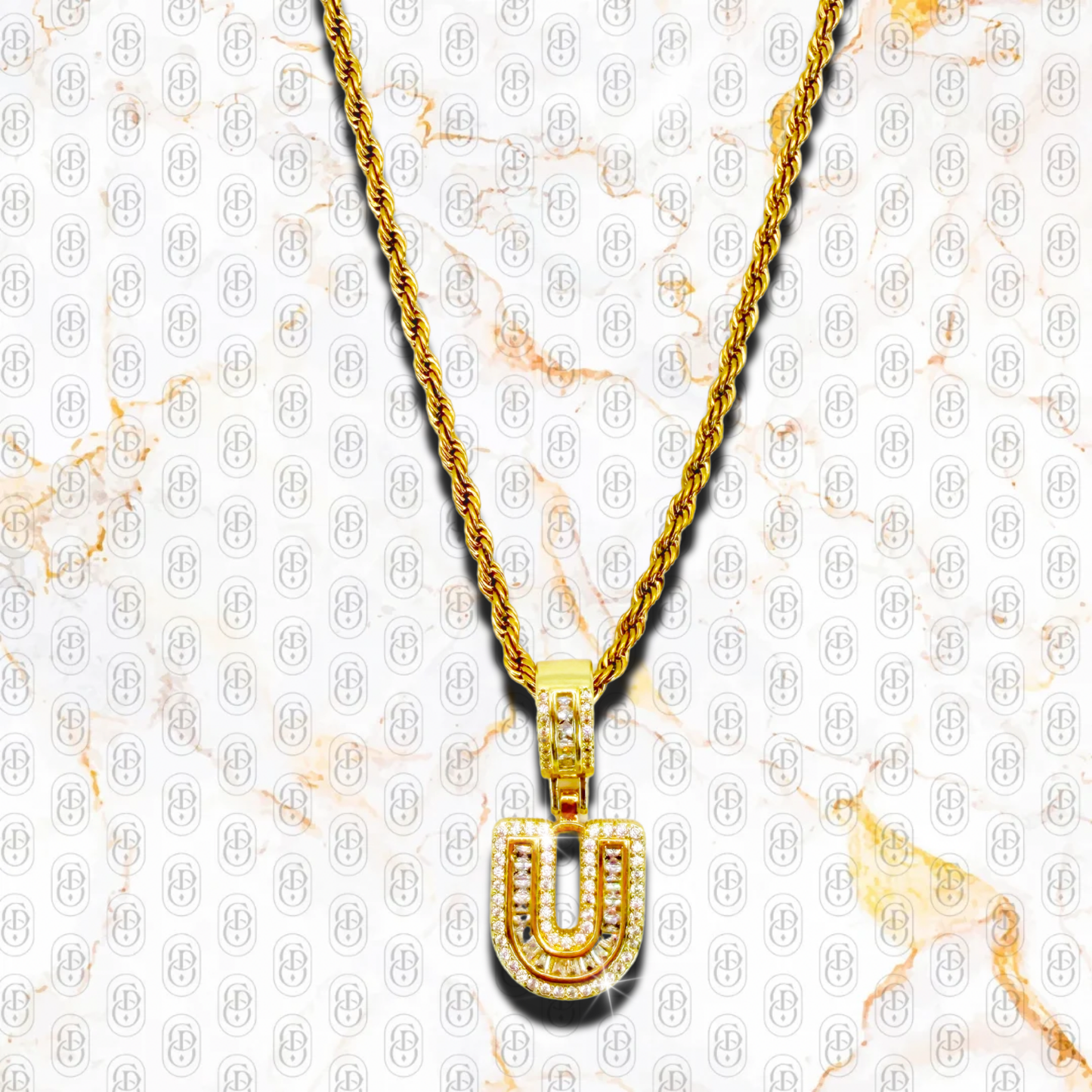 Capo D’Oro Initial Pendant - COLGANTE GOLD