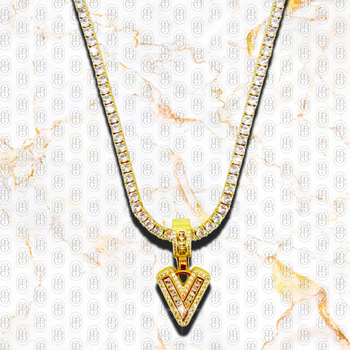 Capo D’Oro Initial Pendant - COLGANTE GOLD