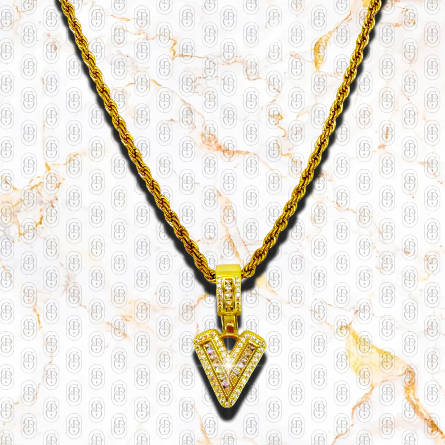 Capo D’Oro Initial Pendant - COLGANTE GOLD