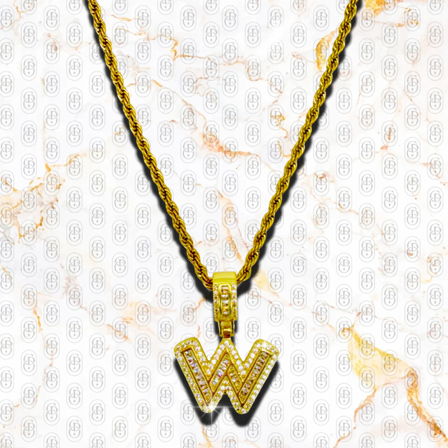 Capo D’Oro Initial Pendant - COLGANTE GOLD