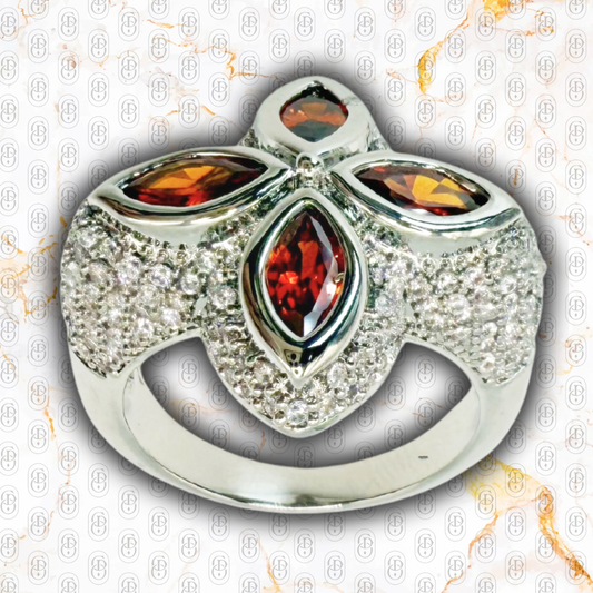 Lucky Royal Ruby - ANILLO SILVER