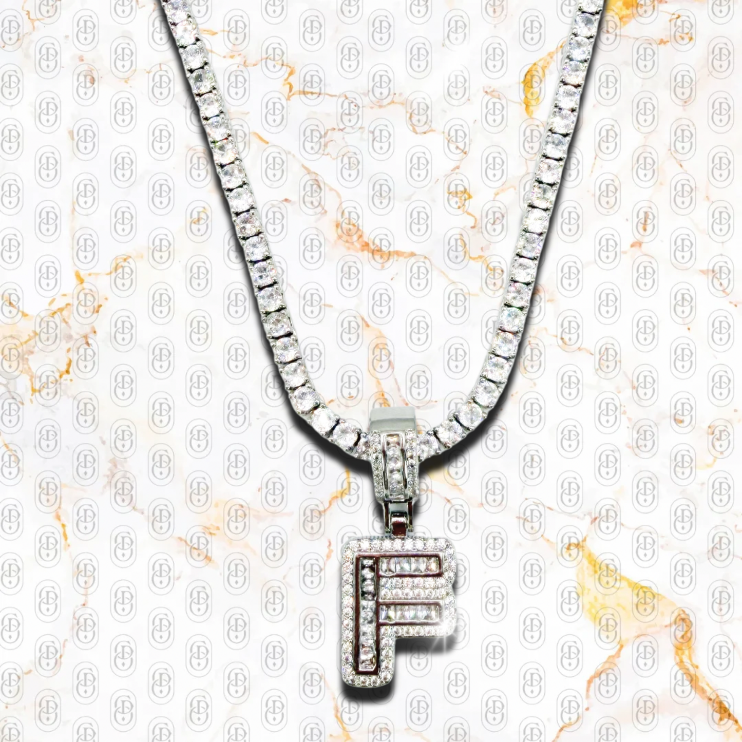 Capo D’Oro Initial Pendant - COLGANTE SILVER