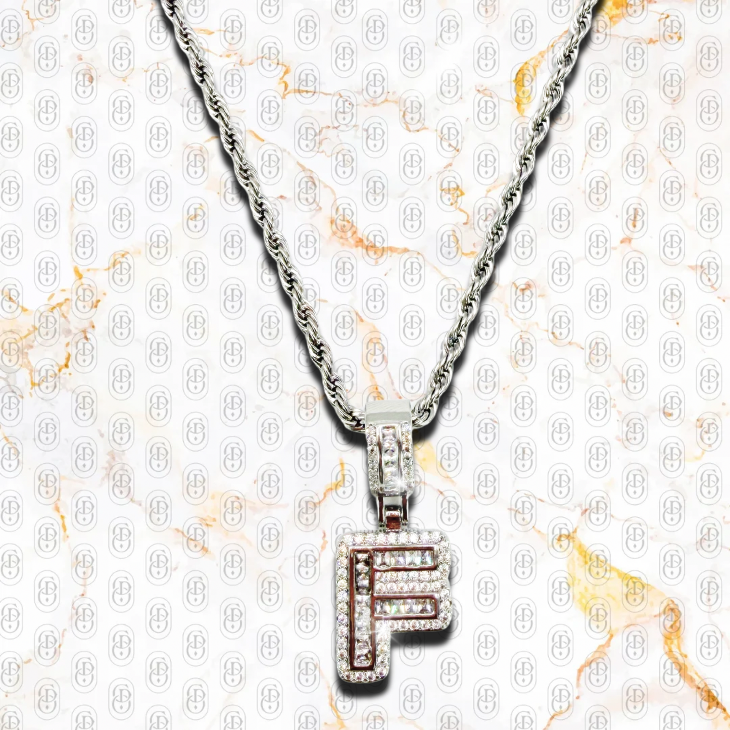Capo D’Oro Initial Pendant - COLGANTE SILVER