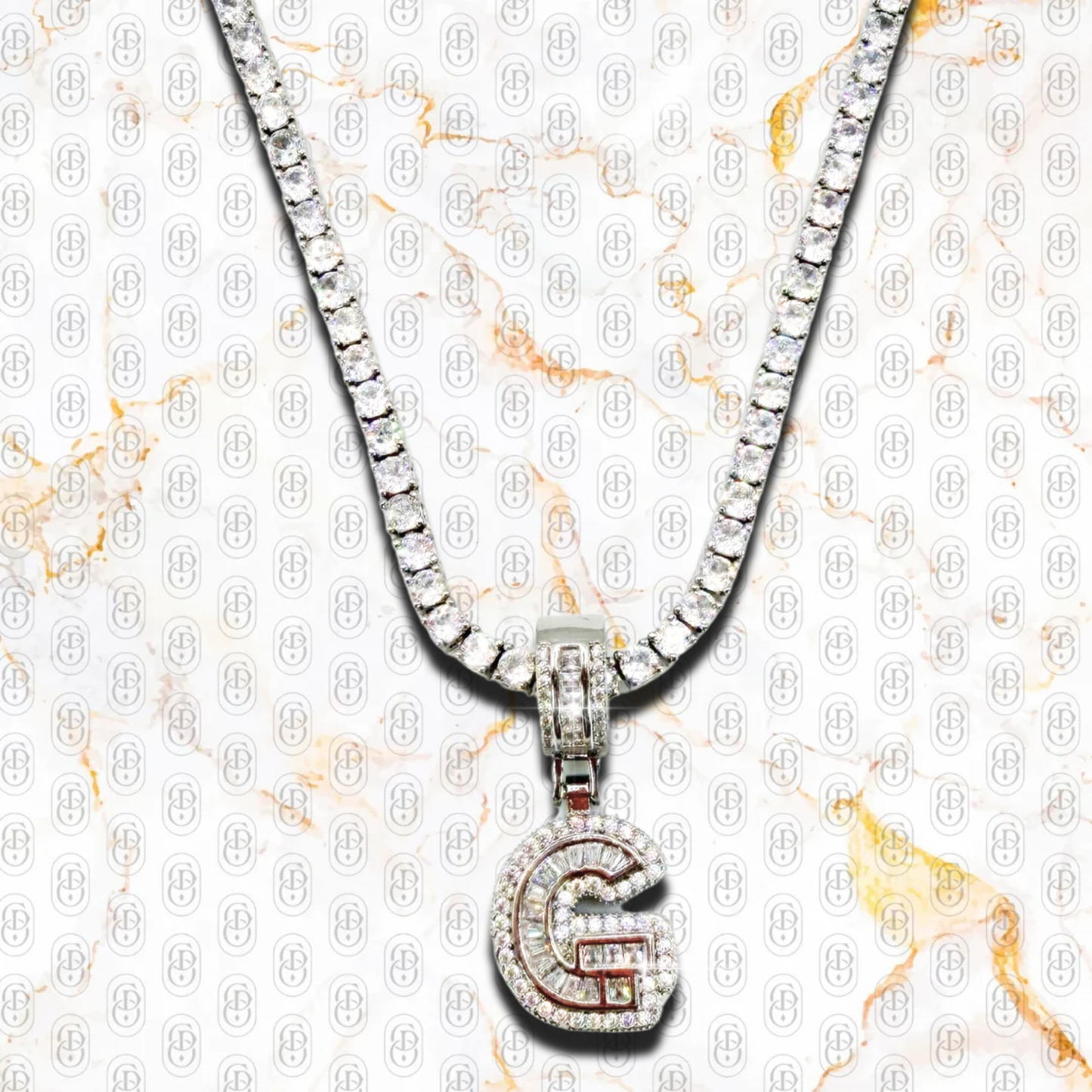 Capo D’Oro Initial Pendant - COLGANTE SILVER
