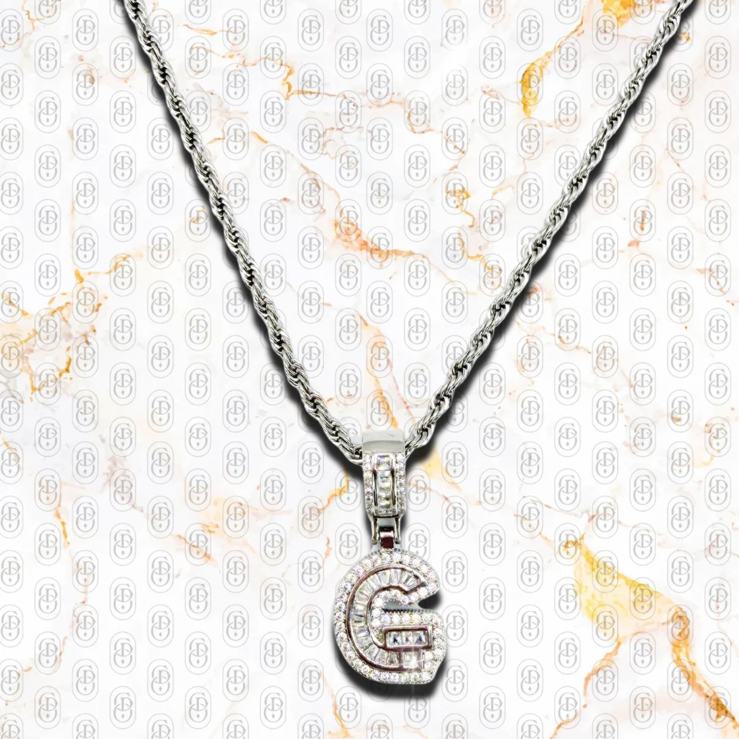 Capo D’Oro Initial Pendant - COLGANTE SILVER