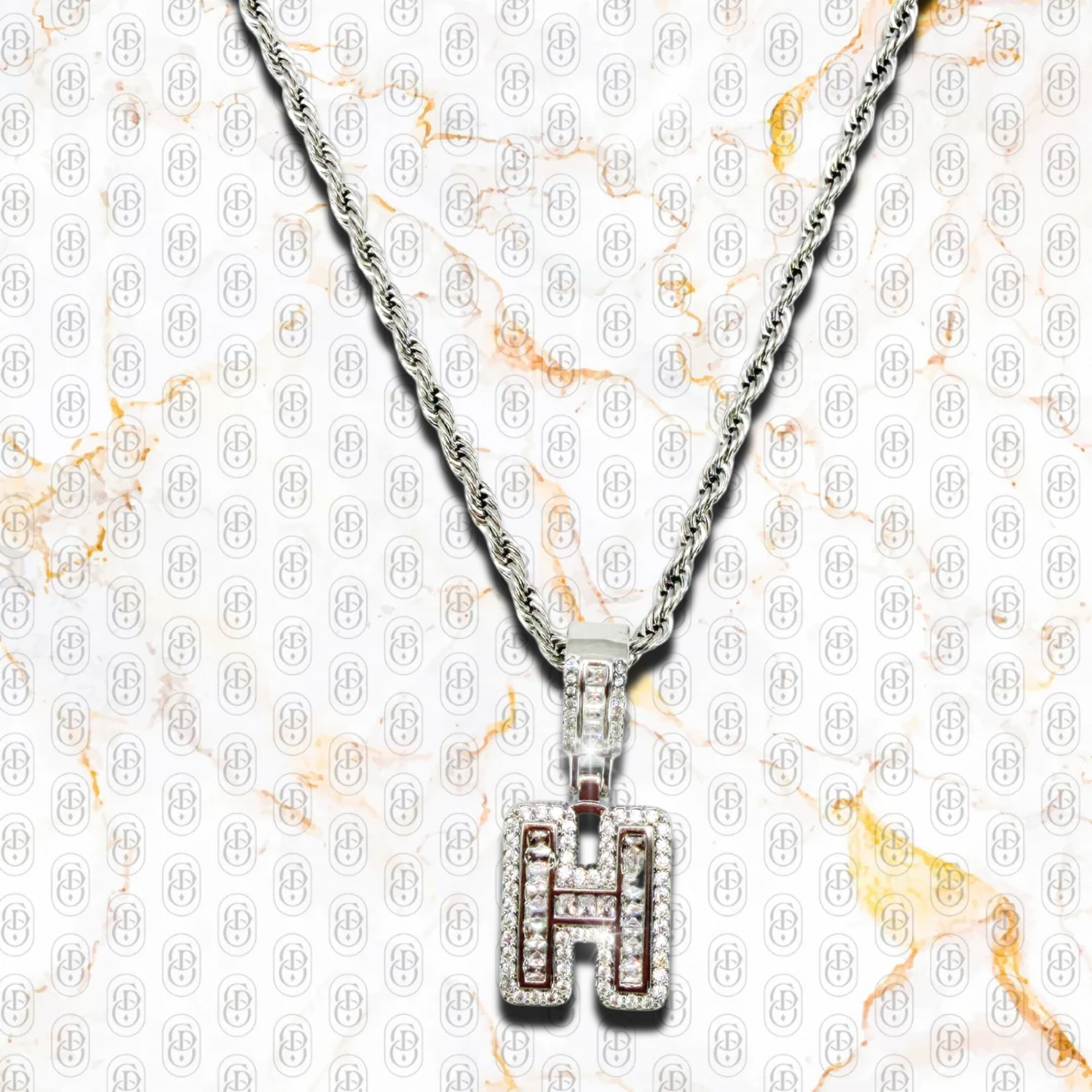 Capo D’Oro Initial Pendant - COLGANTE SILVER