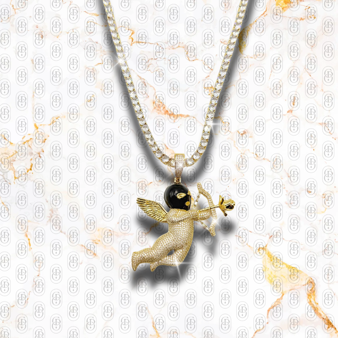 Angel Noir - COLGANTE GOLD