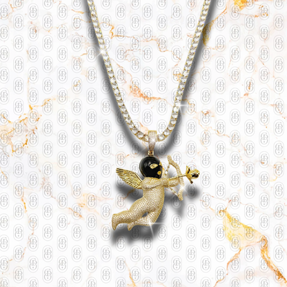 Angel Noir - COLGANTE GOLD