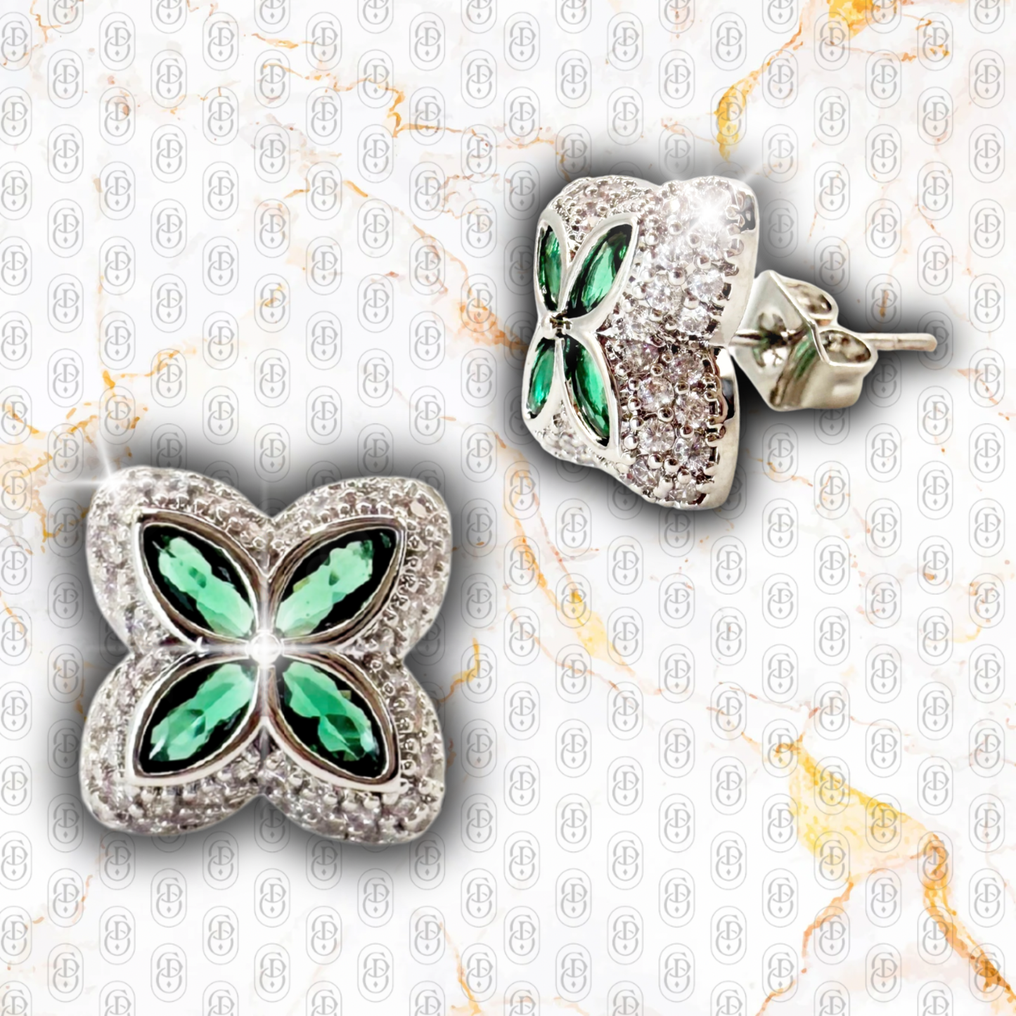 Lucky Royal - PENDIENTES SILVER