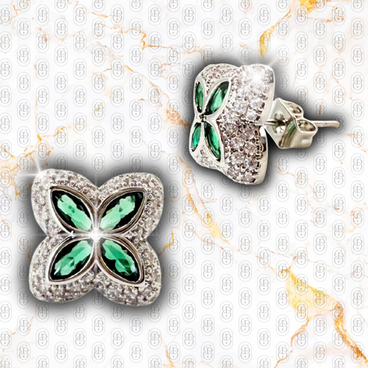 Lucky Royal - PENDIENTES SILVER