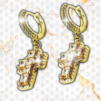 Imperial Cross Gold - PENDIENTES