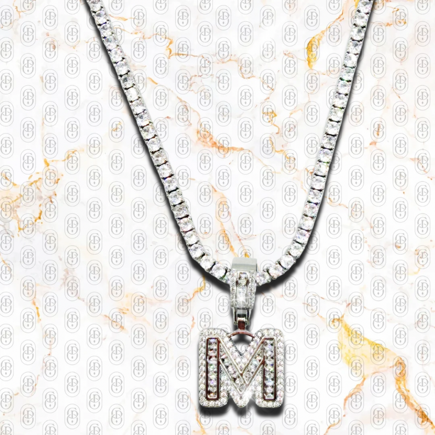 Capo D’Oro Initial Pendant - COLGANTE SILVER
