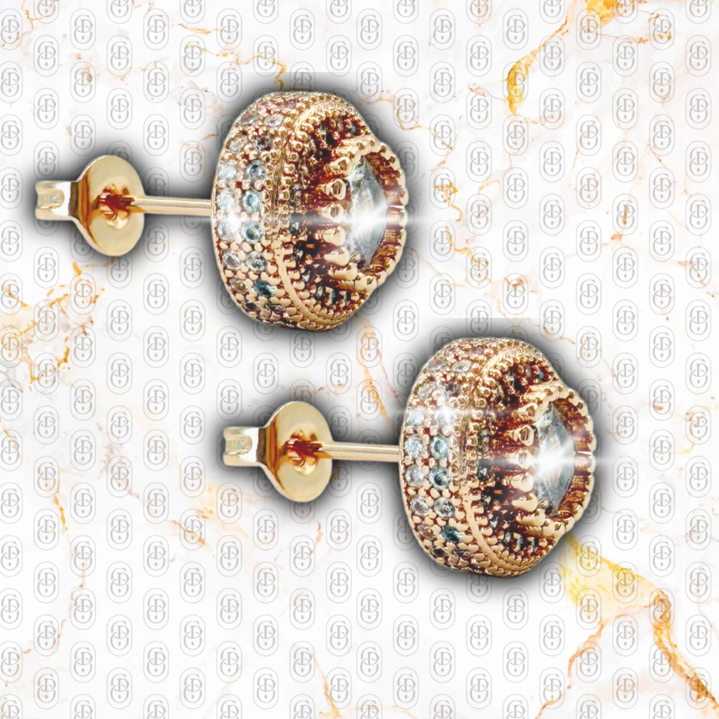Lucentezza - PENDIENTES ROSE GOLD