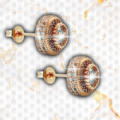 Lucentezza - PENDIENTES ROSE GOLD
