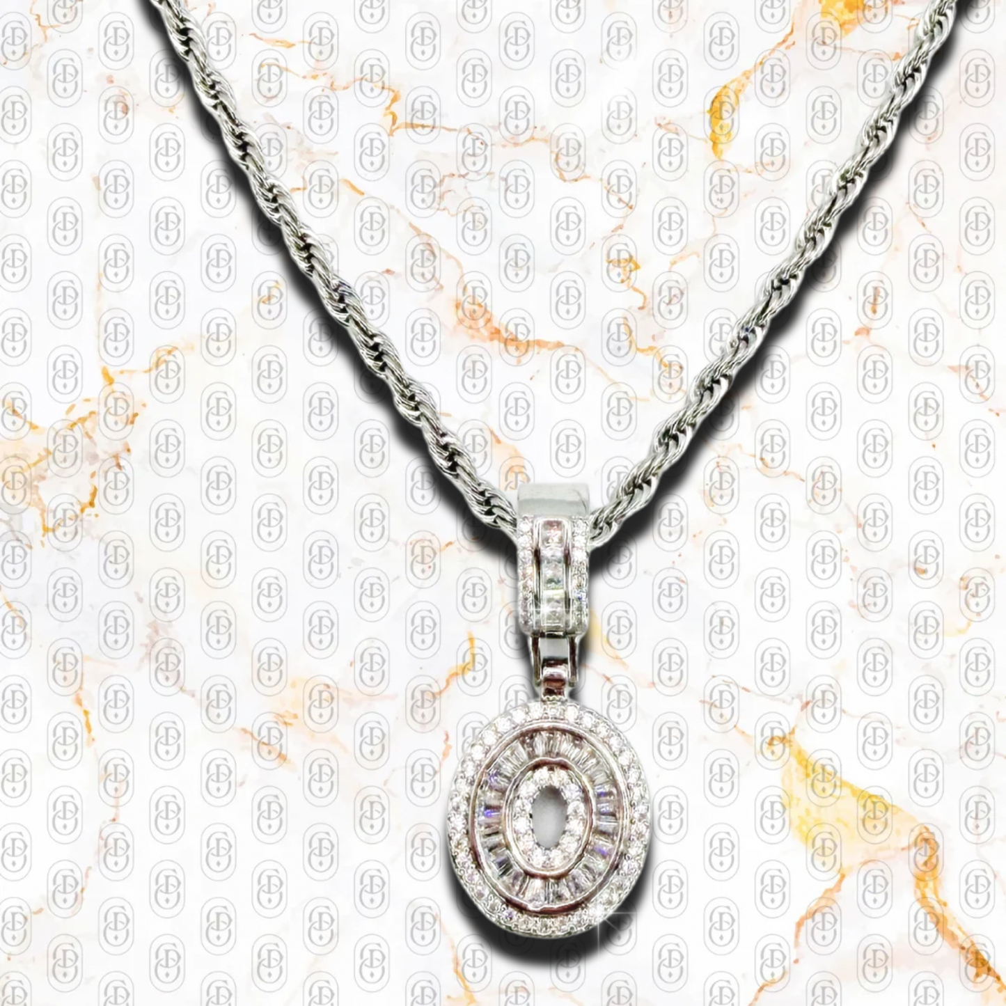 Capo D’Oro Initial Pendant - COLGANTE SILVER