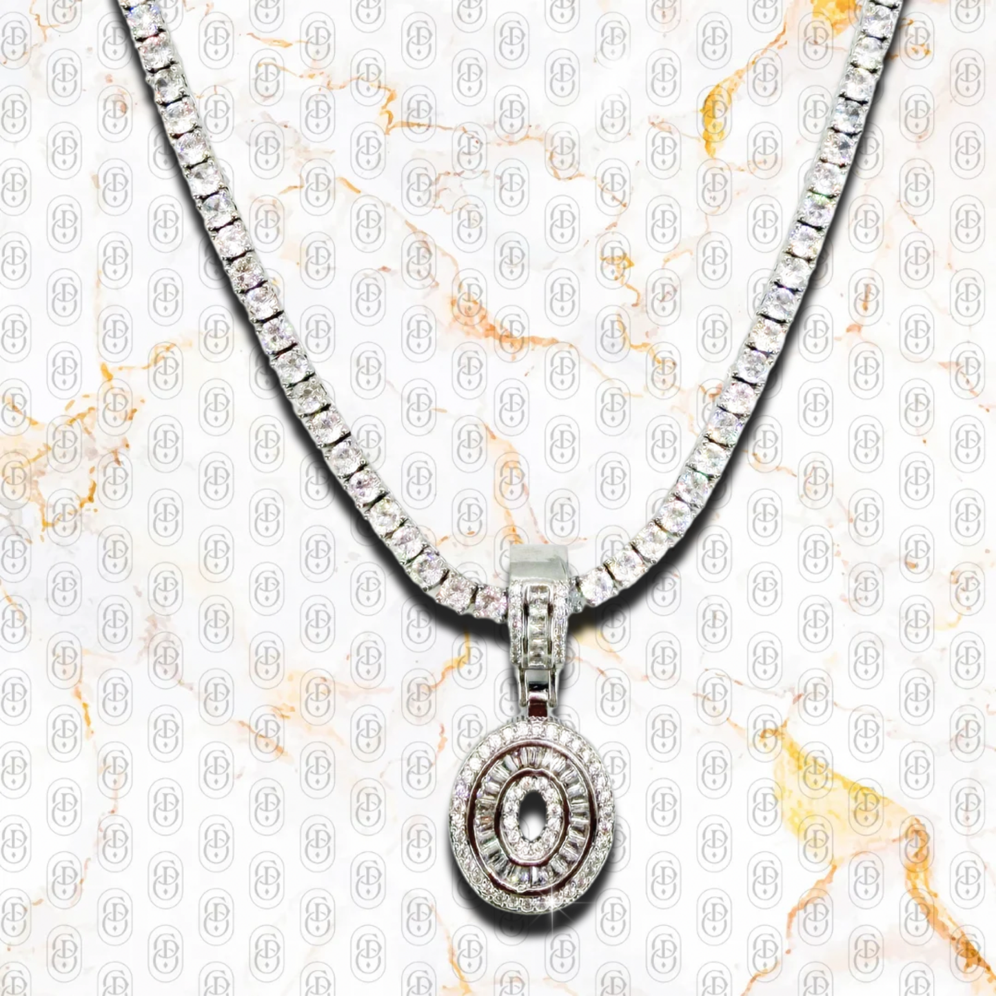 Capo D’Oro Initial Pendant - COLGANTE SILVER