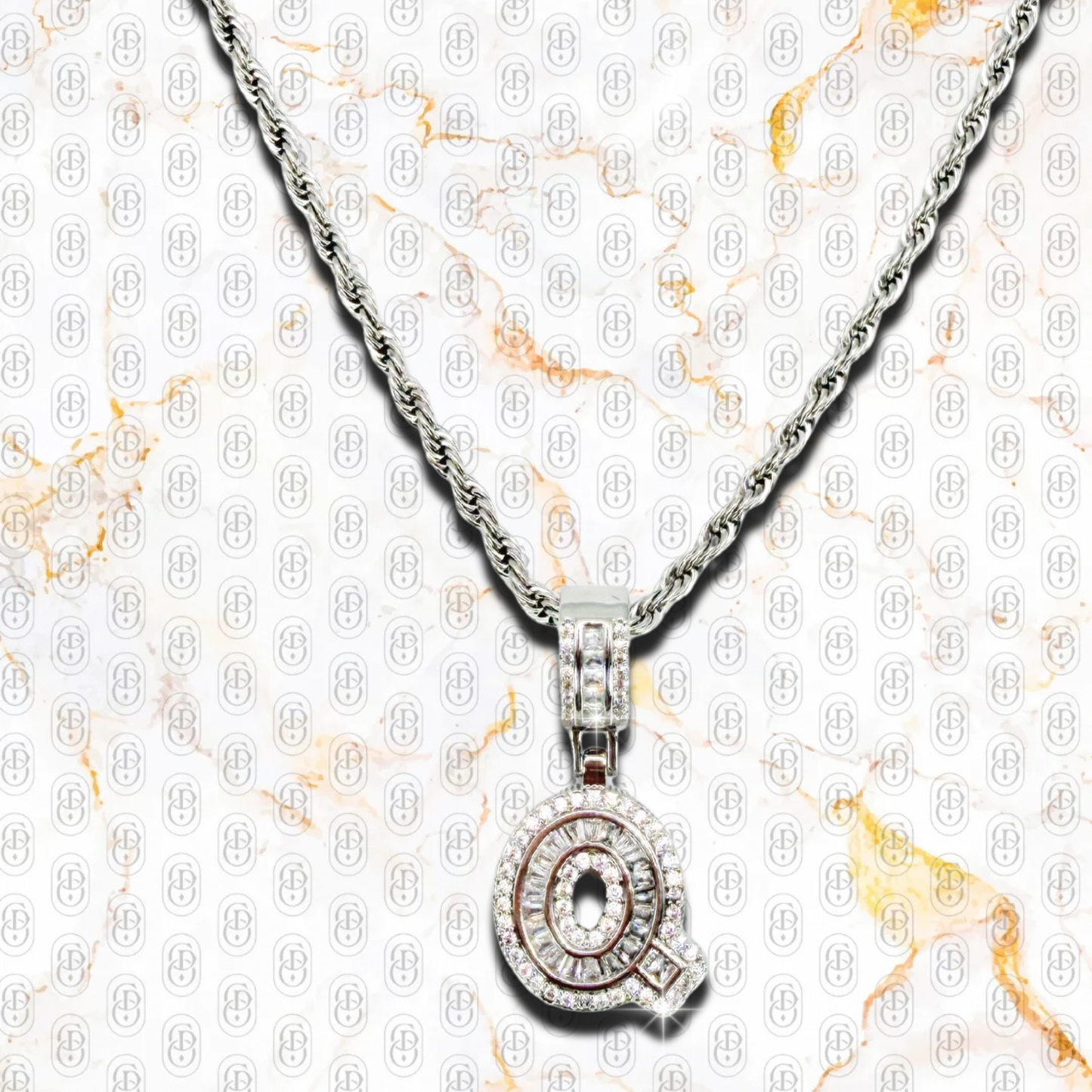 Capo D’Oro Initial Pendant - COLGANTE SILVER