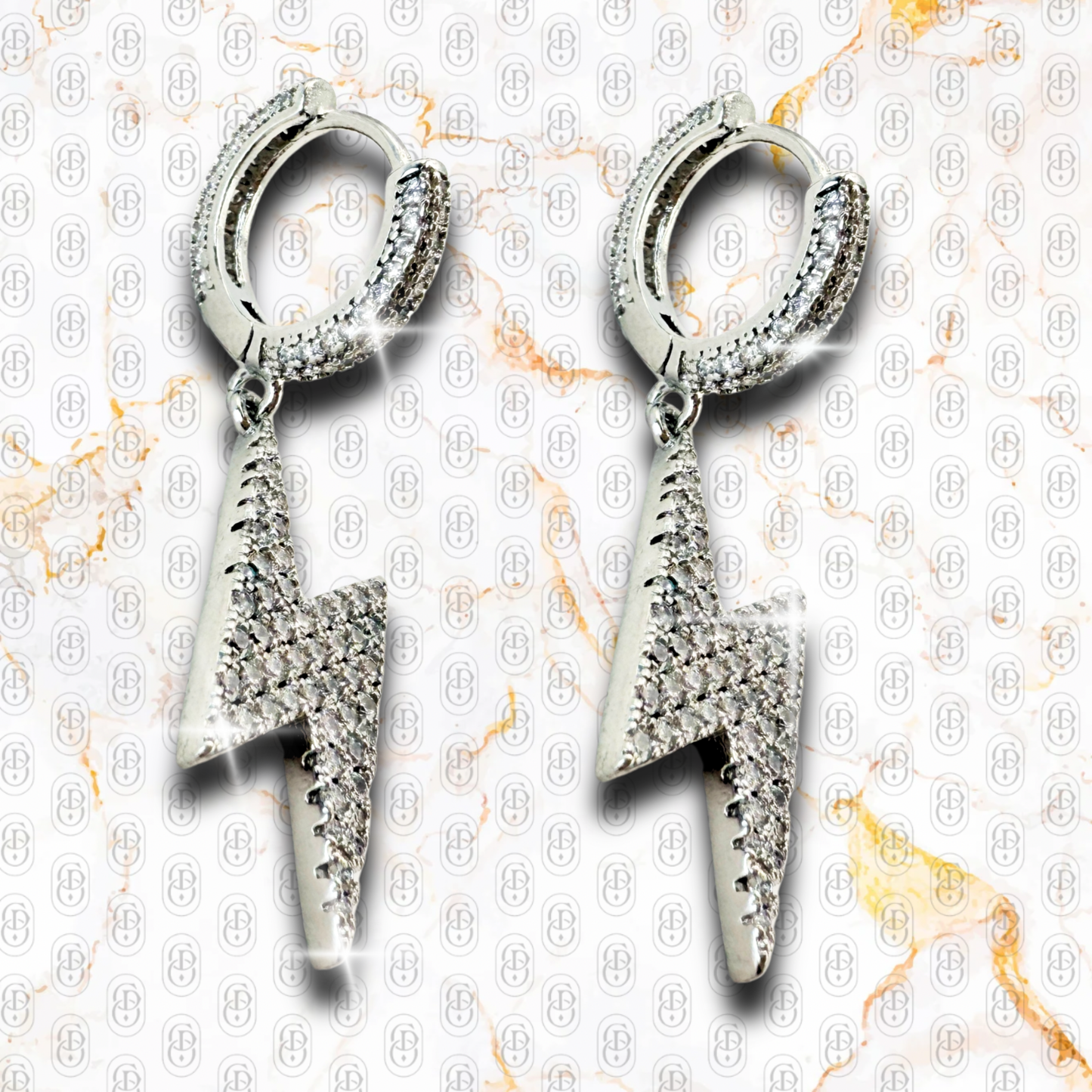 Fulmine D’Oro - PENDIENTES SILVER