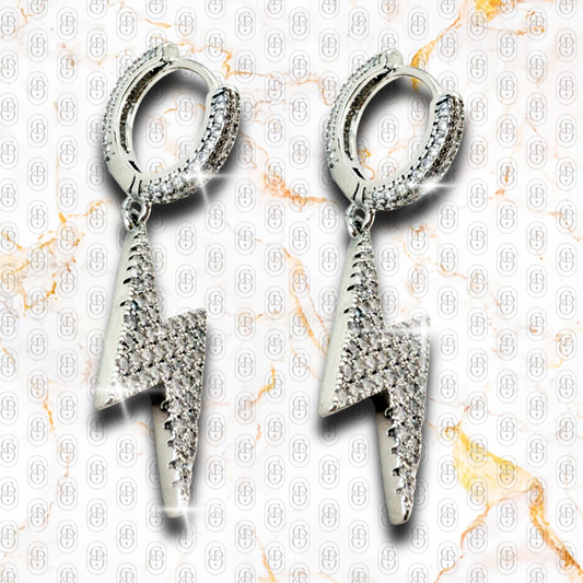 Fulmine D’Oro - PENDIENTES SILVER