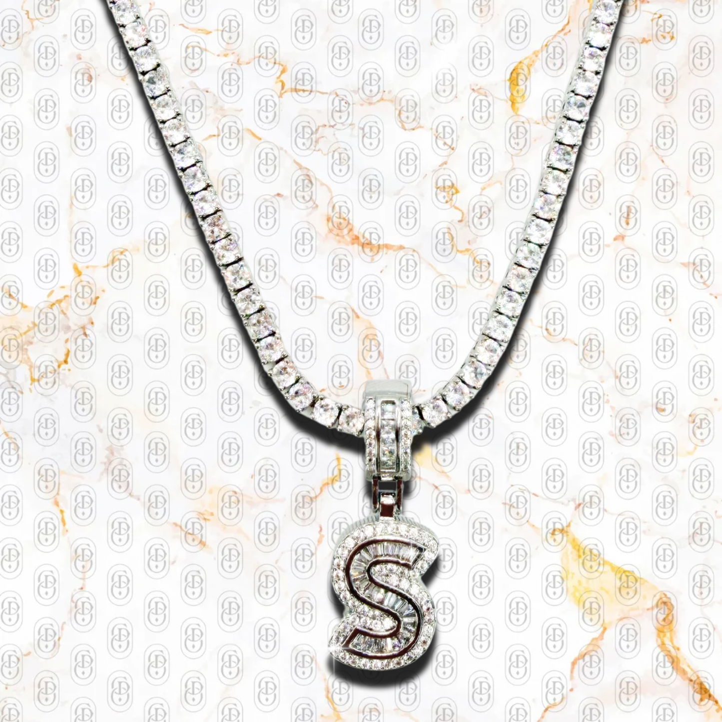 Capo D’Oro Initial Pendant - COLGANTE SILVER