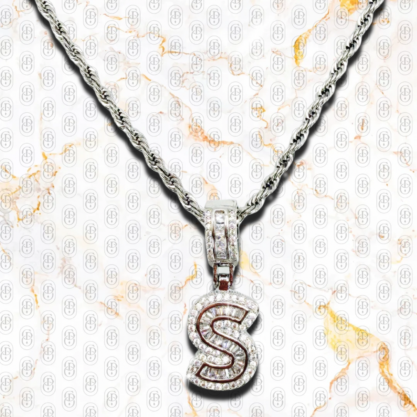 Capo D’Oro Initial Pendant - COLGANTE SILVER