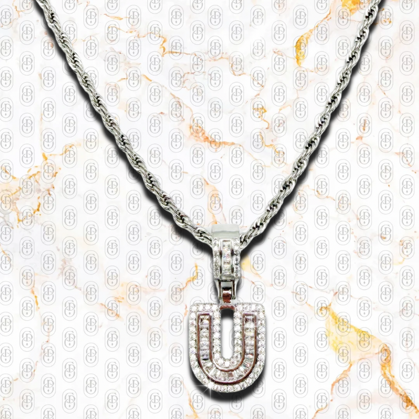 Capo D’Oro Initial Pendant - COLGANTE SILVER