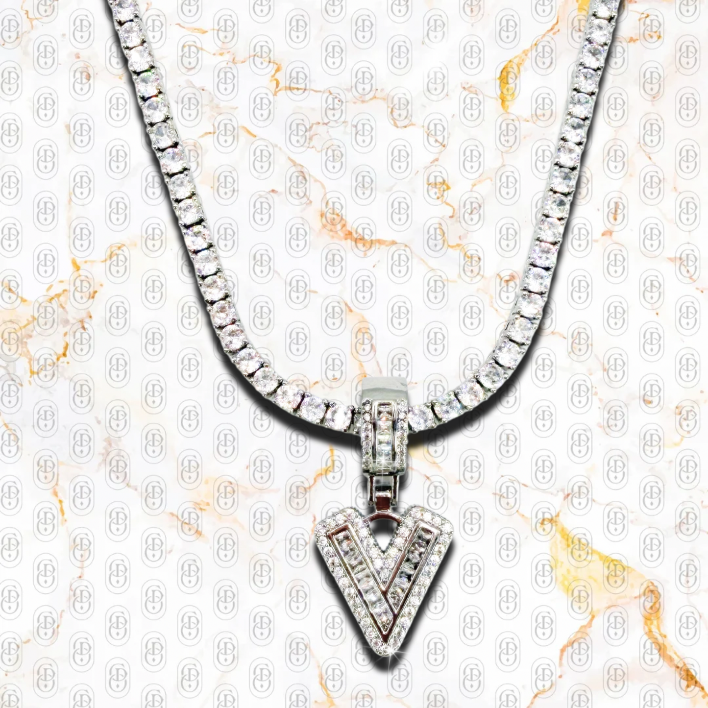 Capo D’Oro Initial Pendant - COLGANTE SILVER