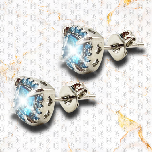 Azure Signet - PENDIENTES SILVER