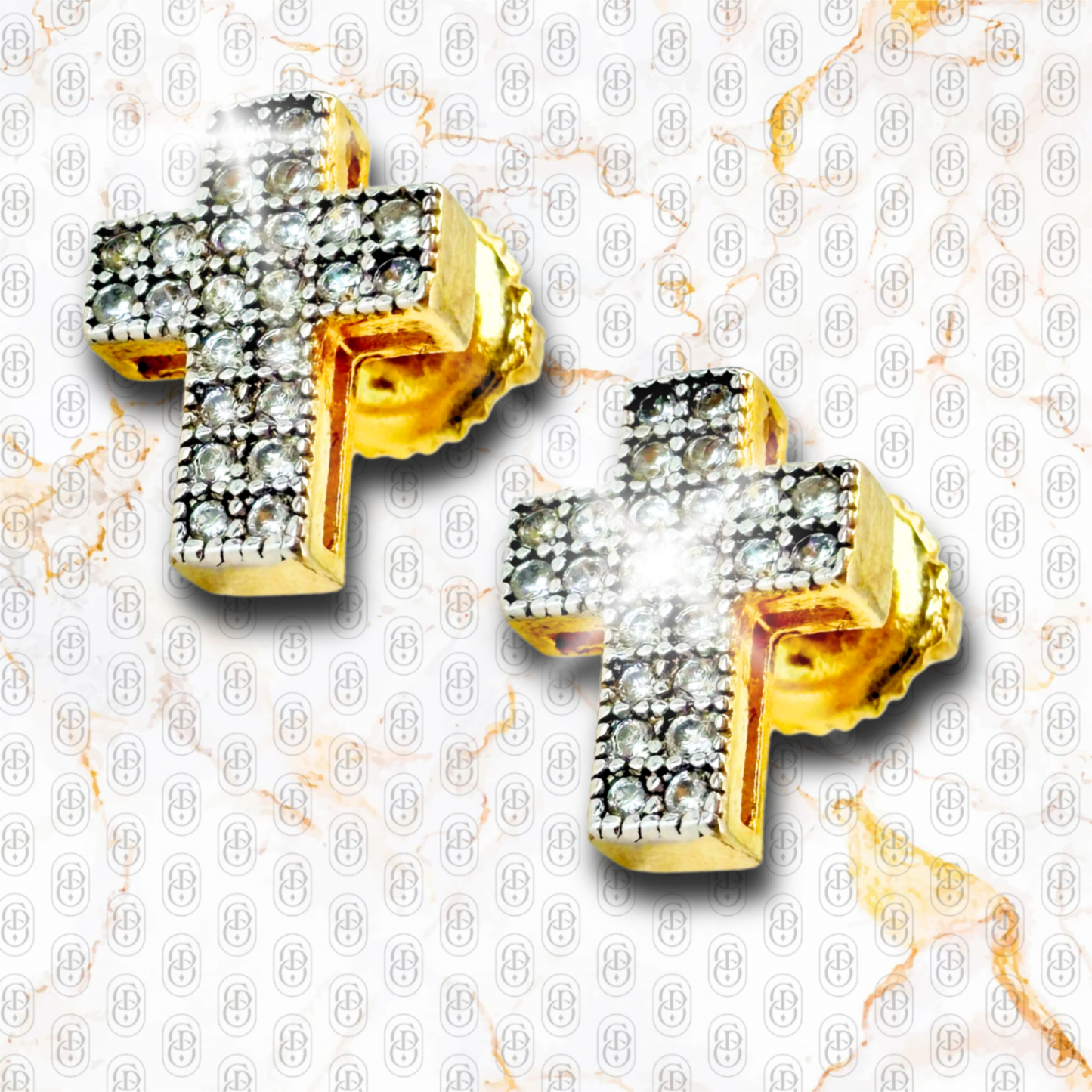 Croix Élite - PENDIENTES GOLD