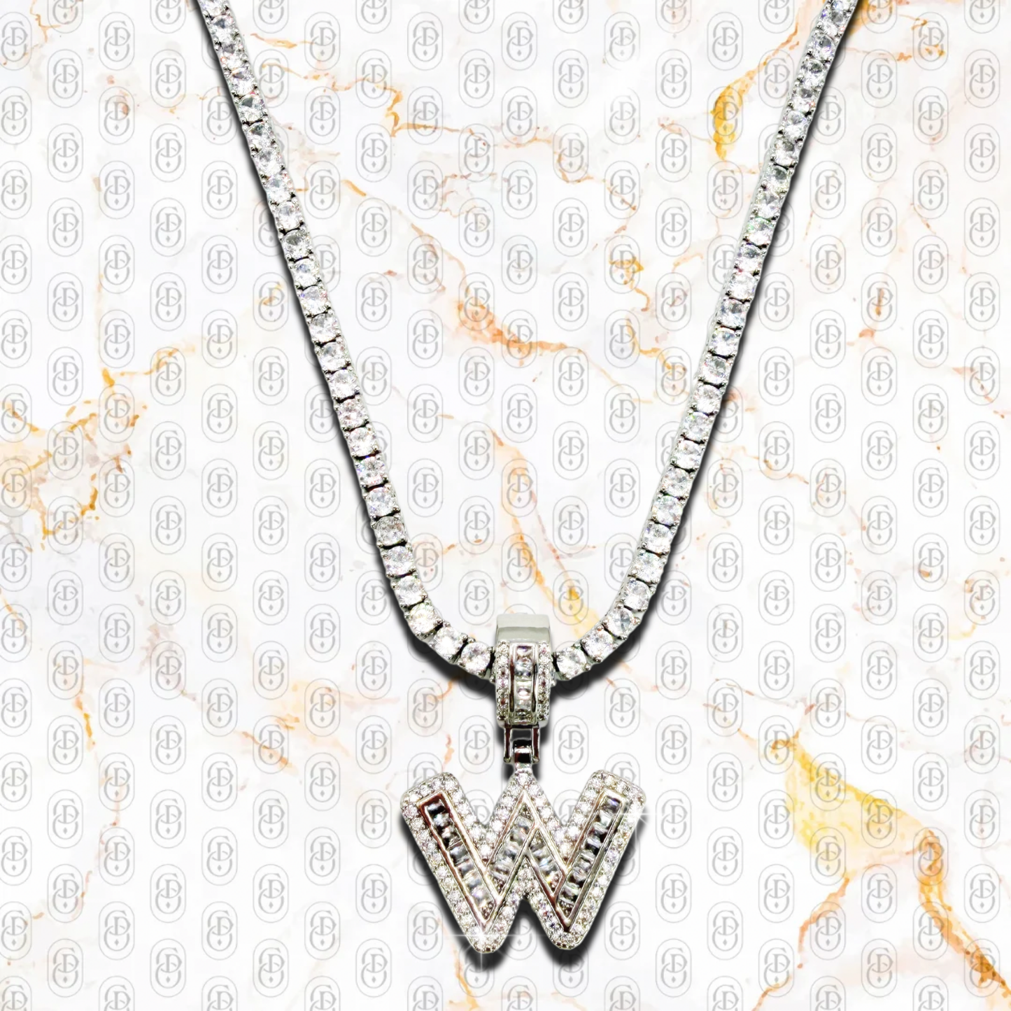 Capo D’Oro Initial Pendant - COLGANTE SILVER