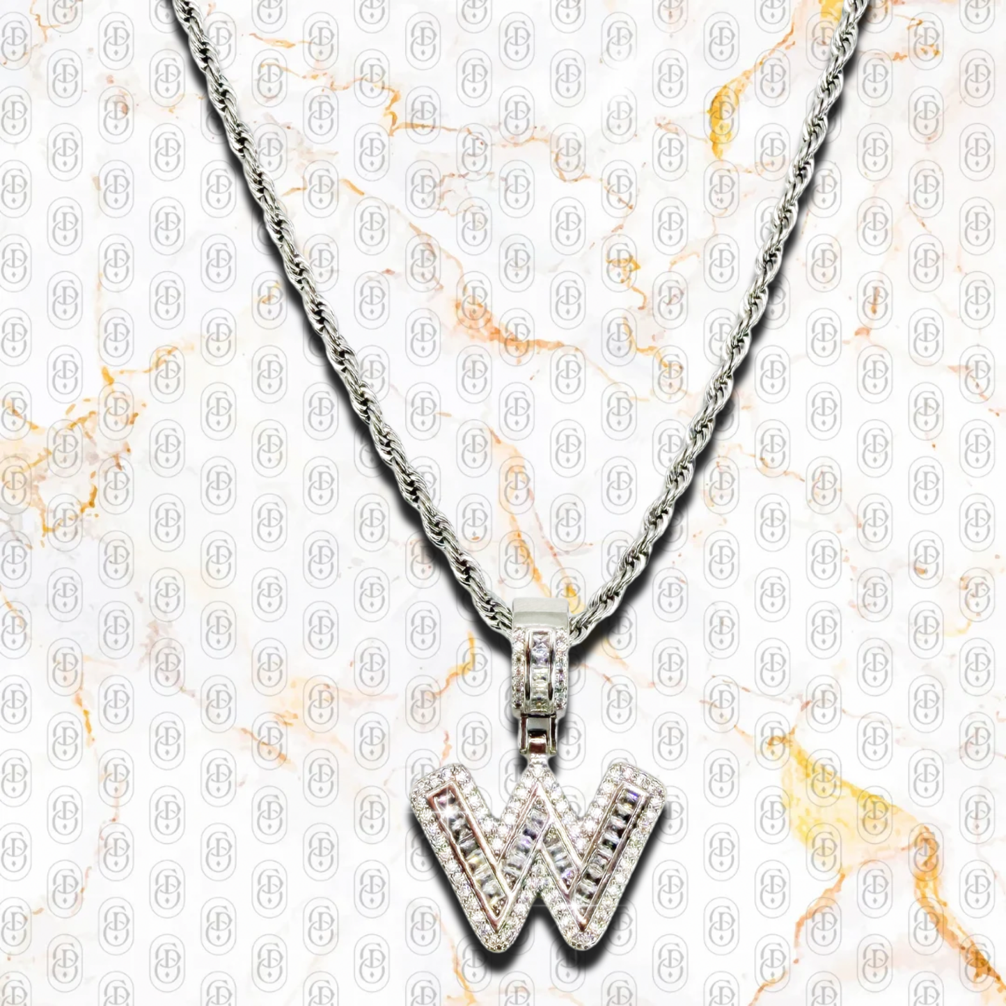 Capo D’Oro Initial Pendant - COLGANTE SILVER