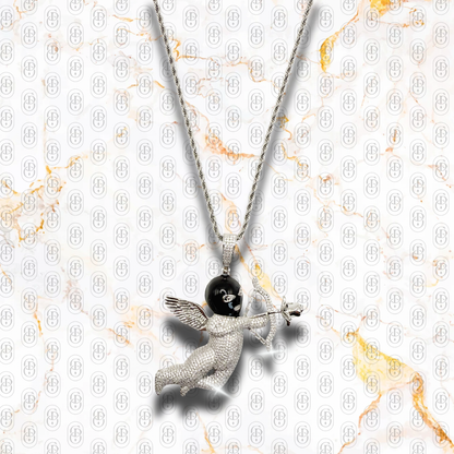 Angel Noir - COLGANTE SILVER