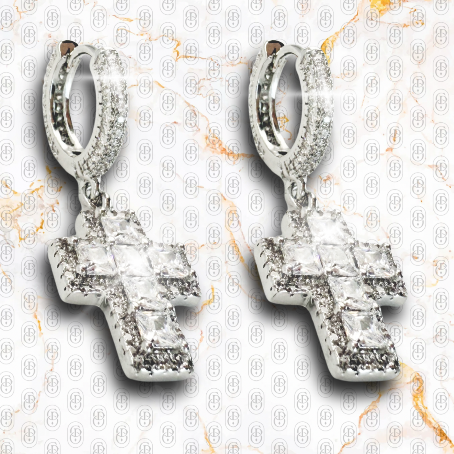 Cross White - PENDIENTES