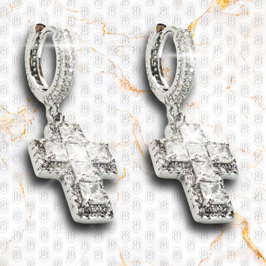 Cross White - PENDIENTES