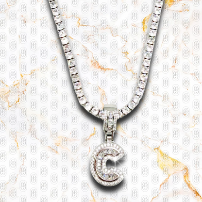 Capo D’Oro Initial Pendant - COLGANTE SILVER