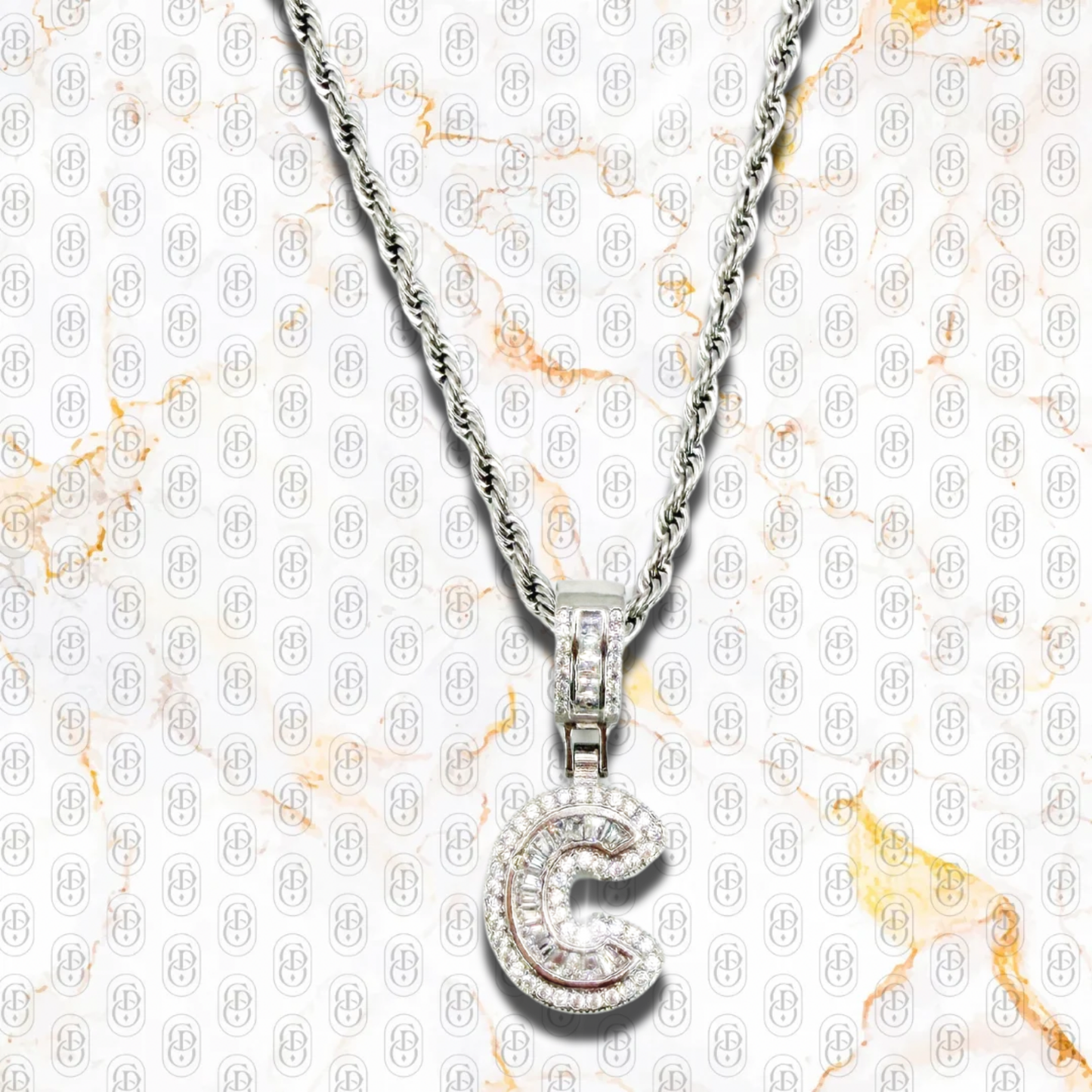 Capo D’Oro Initial Pendant - COLGANTE SILVER