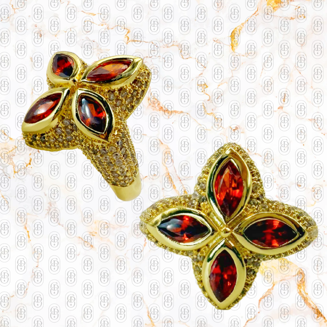 Lucky Royal Ruby - ANILLO GOLD